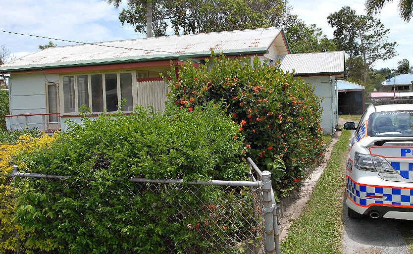 SUSPICIOUS LAB: Police raided a Paulette St property and found an alleged drug lab in a rear shed. SUSPICIOUS LAB: Police raided a Paulette St property and found an alleged drug lab in a rear shed.
